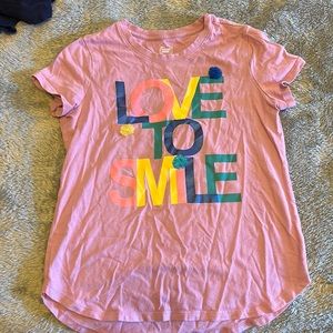 Pink girl’s Wonder Nation shirt